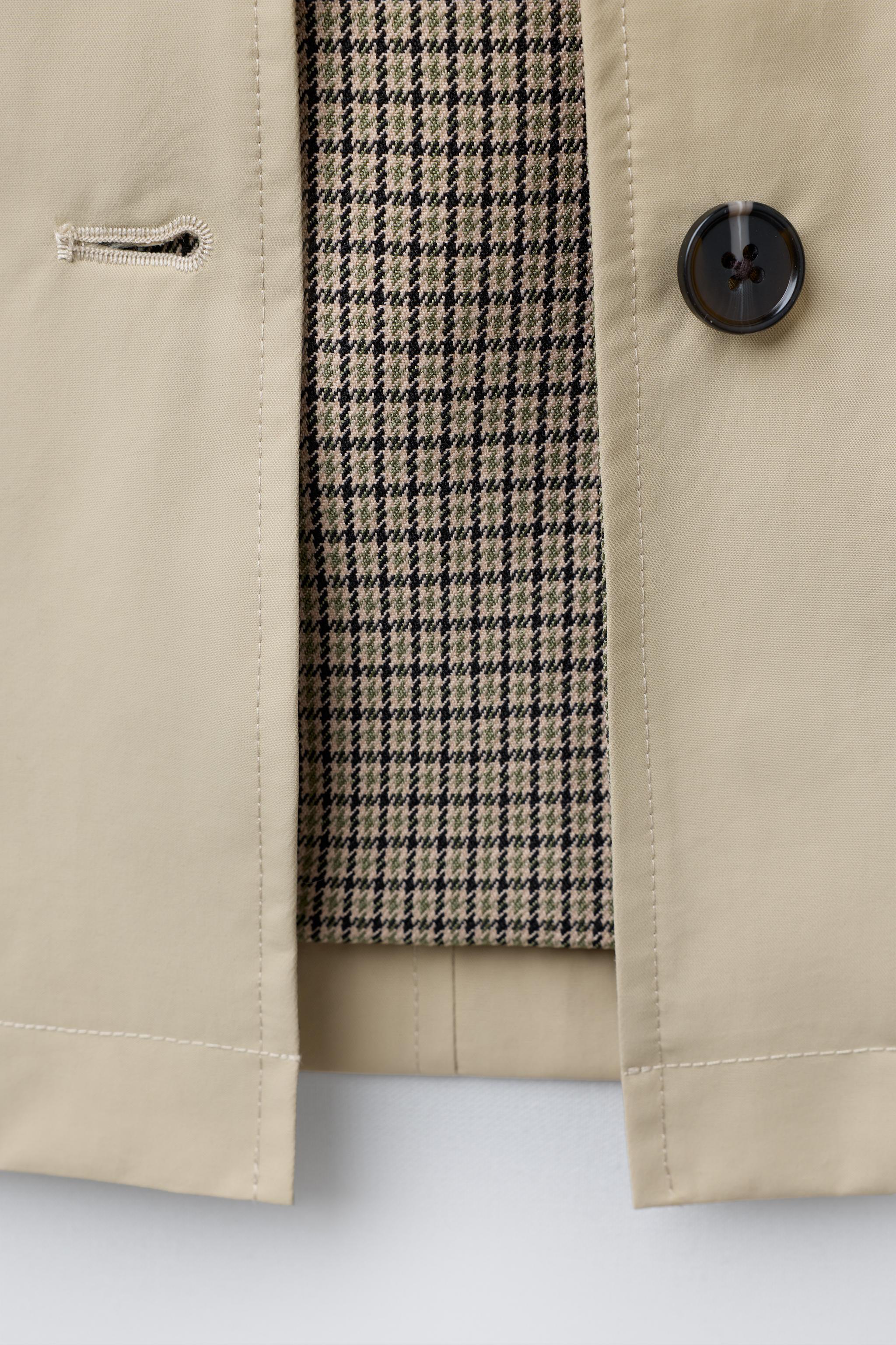 WATER REPELLENT LONG TRENCH COAT BENSIMON ® X ZARA